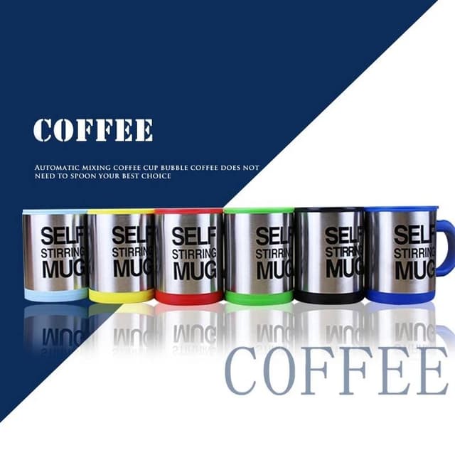 Self Stirring Mug (Battery Operated)