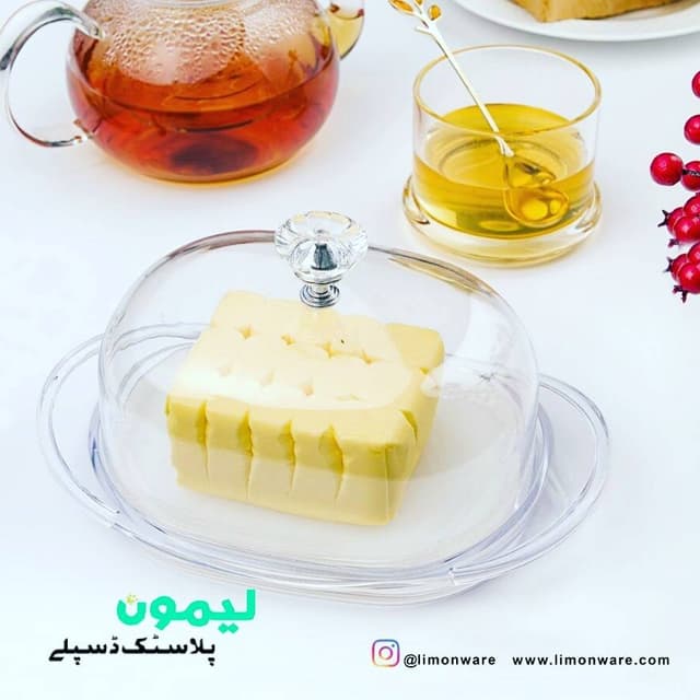 Limon Acrylic Butter Plate