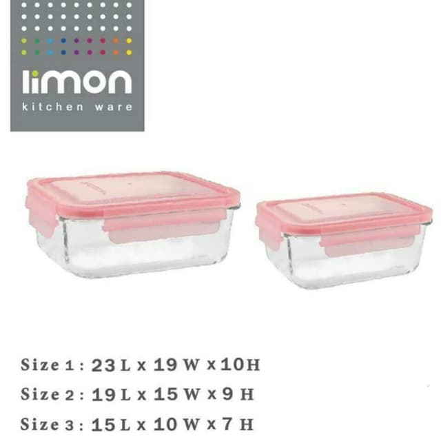 Limon 3 Pieces Glass Bowl Set,
Microwave oven save