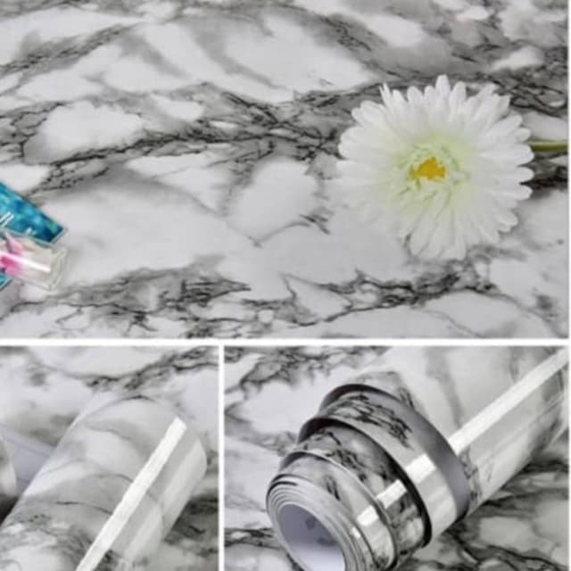 Marble Roll (Grey White)