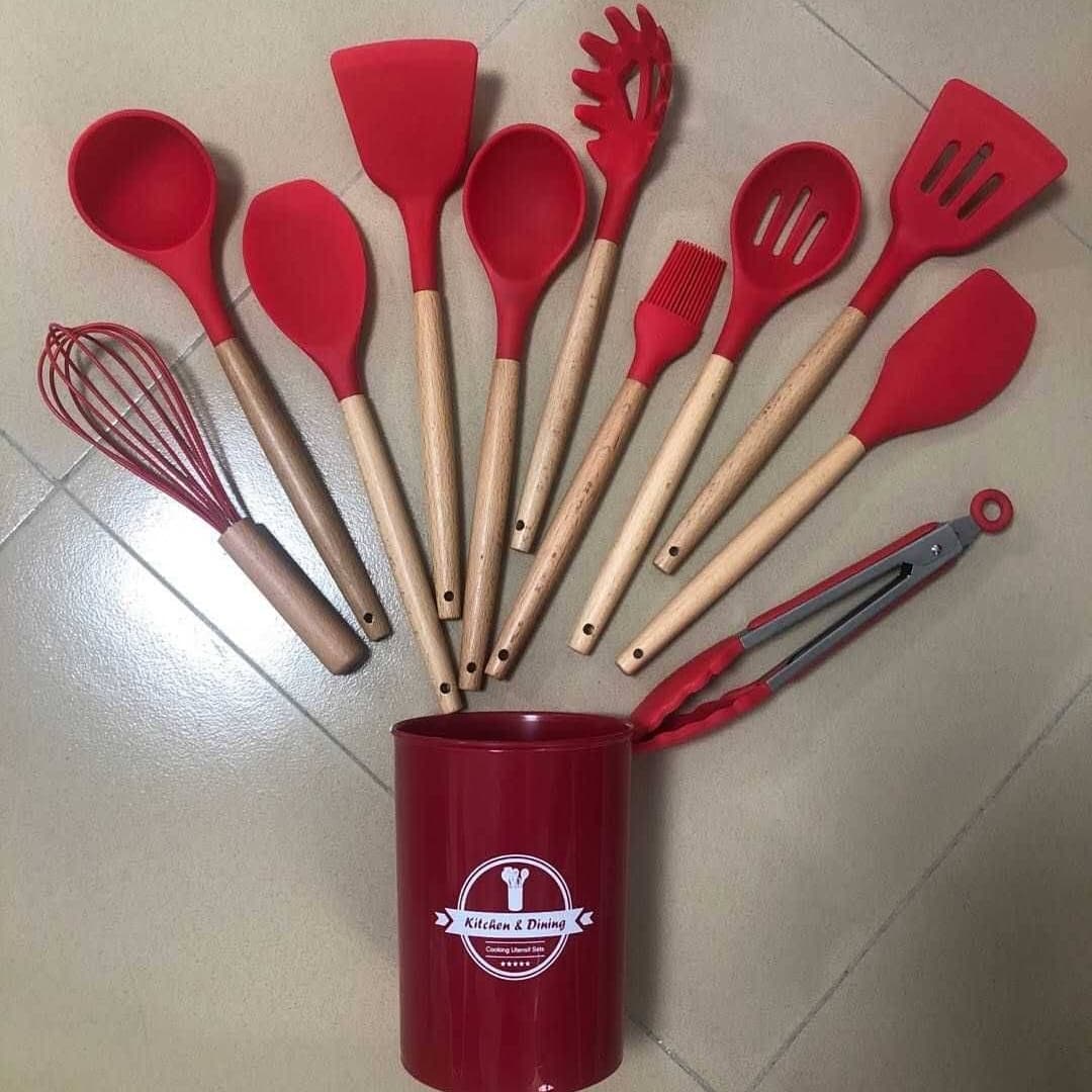 12 Pcs Silicone Kitchen Set