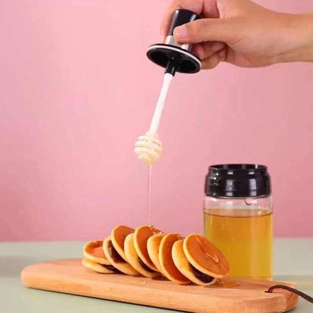 Ait Tight Glass Honey Jar