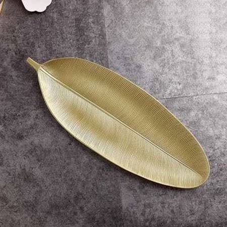 Nordic Style Wooden Leaf Tray