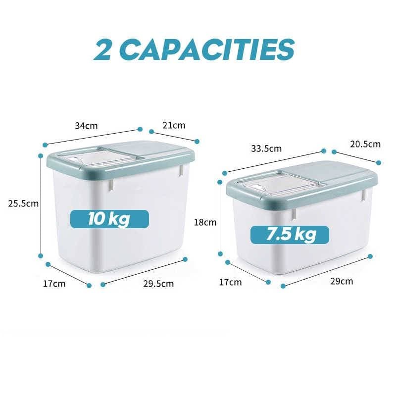 Rice Storage Container (10 & 7.5 KG)