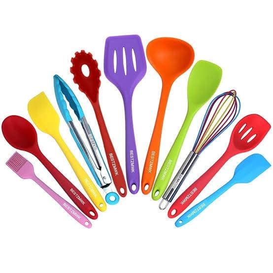 12 Pcs Silicone Kitchen Set
