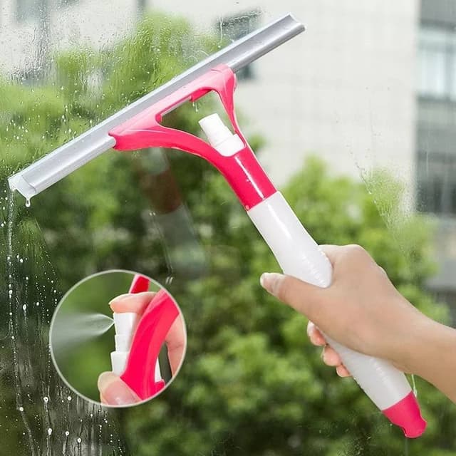 Wiper With Spray