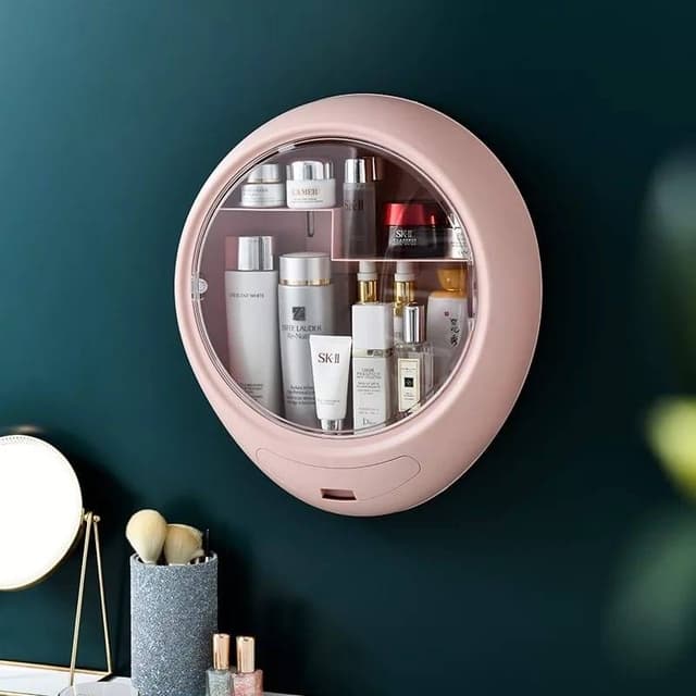 Multifunctional Oval Bathroom Organiser