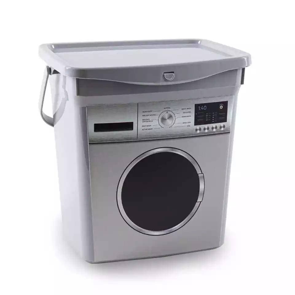 Washing Machine Shaped Detergent Bucket