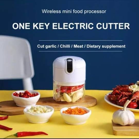 Portable Chargeable Garlic Crusher