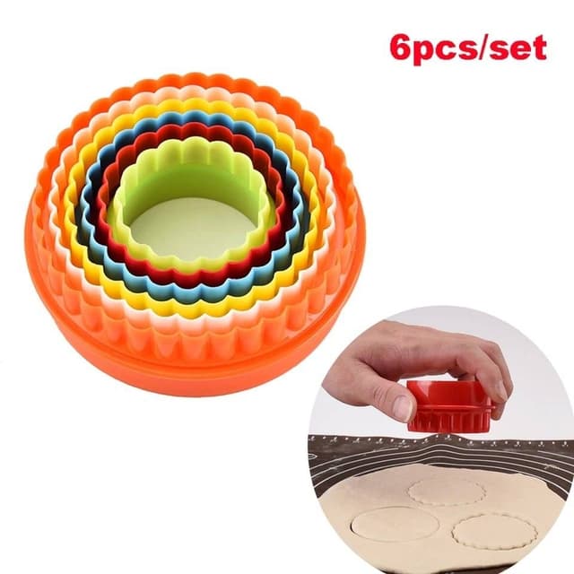 6 Pcs Cookie Cutter Set