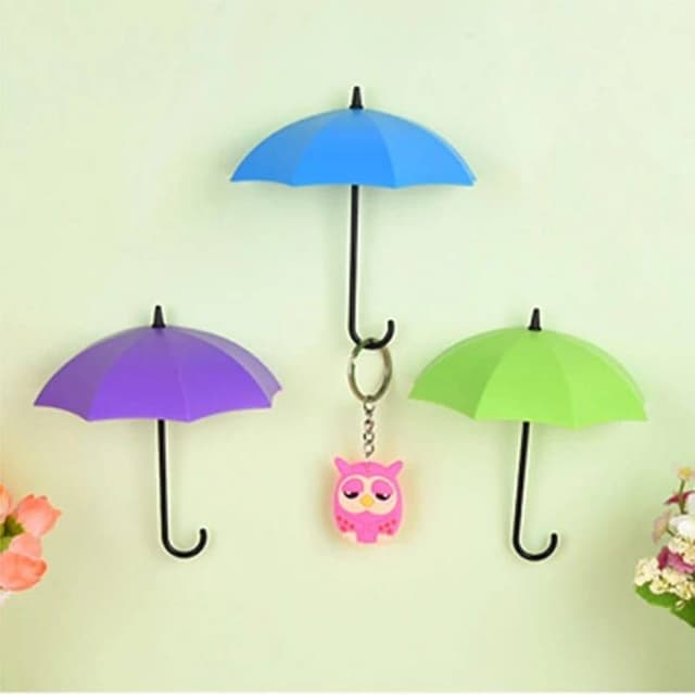 3 Pcs Umbrella Hook Set