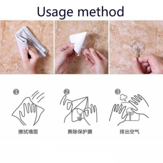 Self Adhesive Wall Single Hook