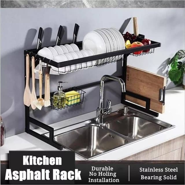 Over The Sink Dish Drying Rack