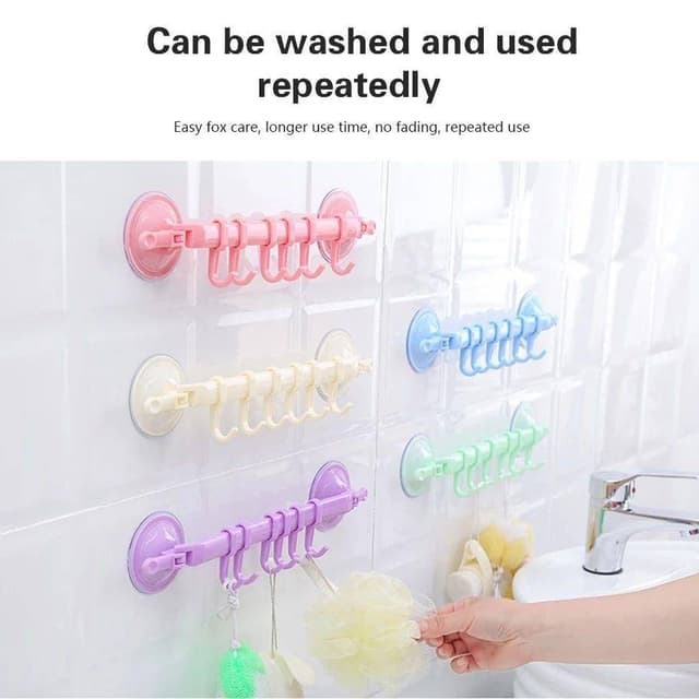 Wall Double Suction Hook Hanger