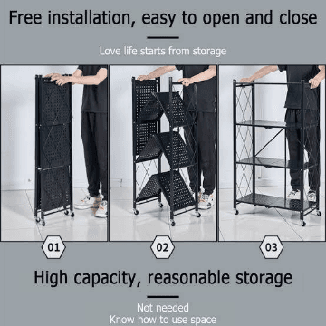 Carbon Fiber Metal Trolley