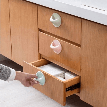 Punch-Free Cabinet & Drawer Handle