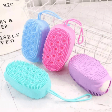 Silicone Fast Foam Bath Brush