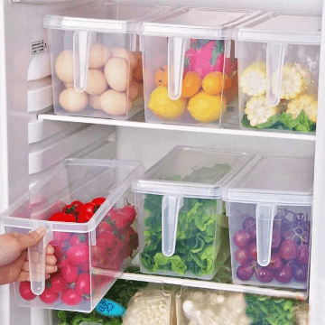 Transparent Refrigerator Storage Box
