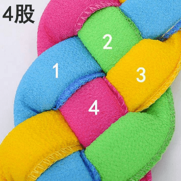 Multi color Towel Wash Long Bath Rubbing Bath Brush Belt