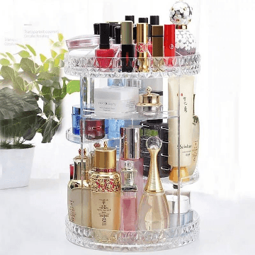 360 Degree Rotating Acrylic Organiser