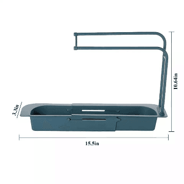 Telescopic Sink Drainer Shelf