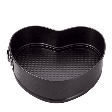3 Pcs Cake Mould - Heart Square & Round Shape