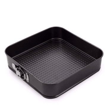 3 Pcs Cake Mould - Heart Square & Round Shape