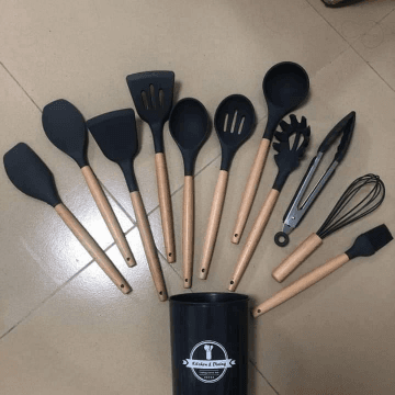 12 Pcs Silicone Kitchen Set