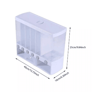 6 Grid Dry Food Dispenser