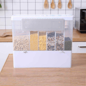 6 Grid Dry Food Dispenser