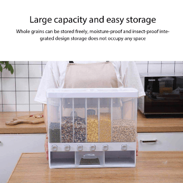 6 Grid Dry Food Dispenser