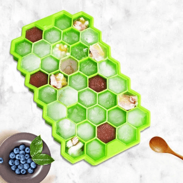Silicone Honeycomb Ice 🧊 Tray Without Lid