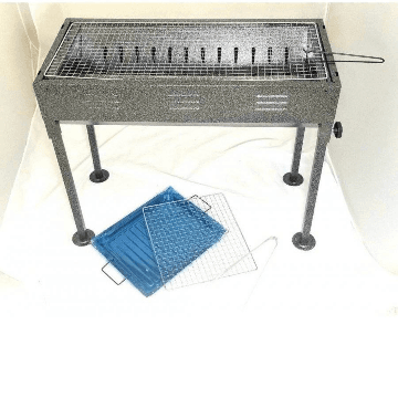 Portable Japanese Charcoal BBQ 

BBQ Grill & Pan.