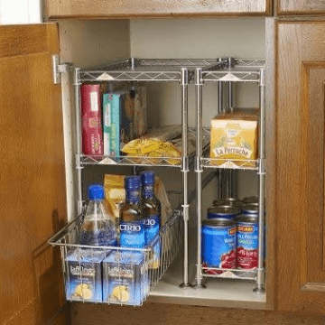 Luminous Kitchen Economy Rack