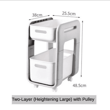 Double-Layer Drawer Storage Box
