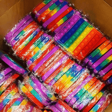 Rainbow Fidget Poppers