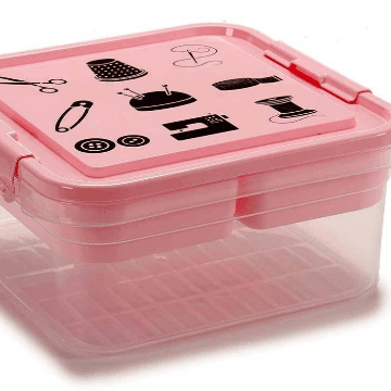 Plastic Sewing Box