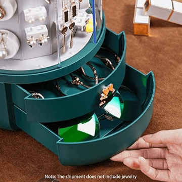 Rotating Jewelery Organiser Box
