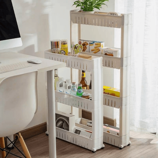 Slim Kitchen Storage Rack