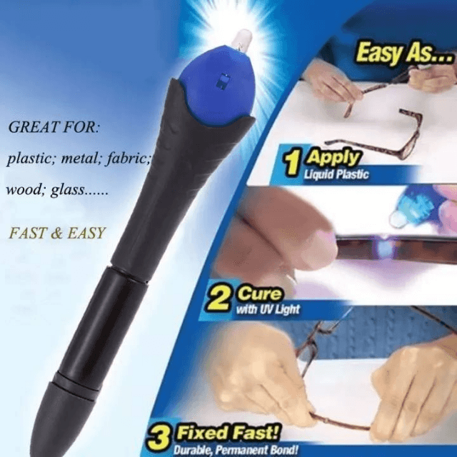 Super Power 5 Second Fix UV Light Repair Tool Glue Refill
