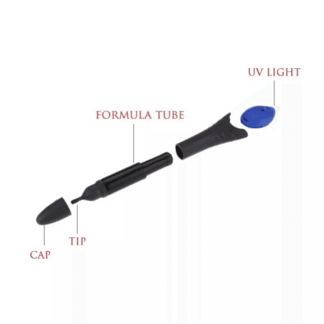 Super Power 5 Second Fix UV Light Repair Tool Glue Refill