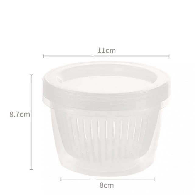 Double Layer Drain Storage Box (Pack Of 2)